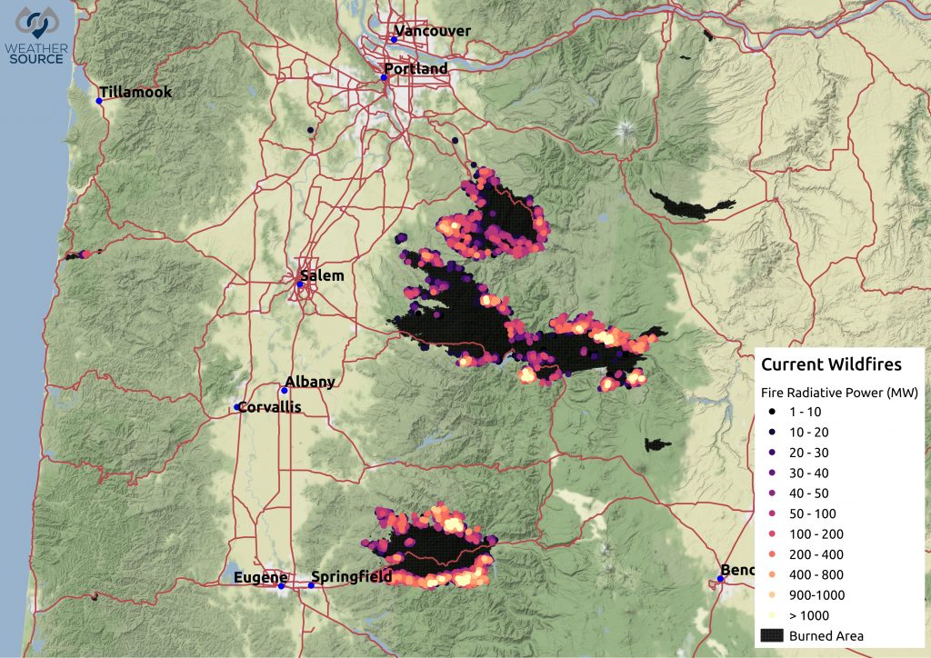 The 2020 Wildfires & Exponential Economic Effects – Weather Source